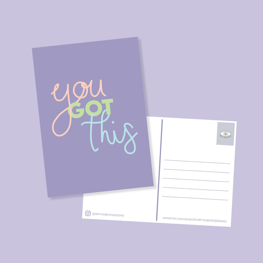 You Got This - A6 Postcard